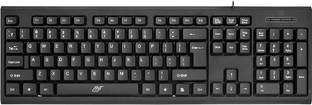 Ant Value fkbri 01 Wired USB Standard Desktop Keyboard Compatible with Desktop, Laptop, Mac