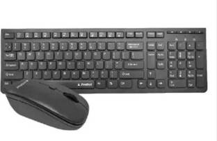 PRODOT Sparsh Wireless Keyboard & Mouse Combo Wireless Standard Desktop Keyboard Compatible with Desktop, Laptop