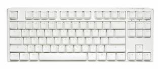 Ducky One 3 TKL Pure White RGB Wired USB Tenkeyless Gaming Keyboard Compatible with Desktop, Laptop, Mac