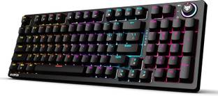 EVOFOX Katana X2 Mechanical Dynamic Backlighting Wired USB Standard Gaming Keyboard Compatible with Desktop, Laptop
