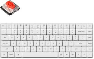 Keychron K3 Pro (White) RGB (Hot-Swappable) Wireless Standard Gaming Keyboard Compatible with Desktop, Laptop, Mac