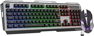 ज़ेबरोनिक्स ZEB-Transformer Pro Premium Keyboard Mouse Combo Wireless Gaming Keyboard