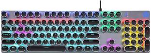 HP GK400Y Mechanical Gaming Keyboard Wired USB Standard Gaming Keyboard Compatible with Desktop, Laptop, Mac