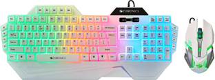 ZEBRONICS Zeb-Optimus(Zeb-KMC 2) Wired USB Standard Gaming Keyboard Compatible with Desktop, Laptop, Mac