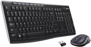Logitech MK 275 Wireless Standard Gaming Keyboard Compatible with Desktop, Laptop, Mac