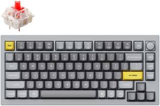 Keychron Q1-N1 Wired USB Tenkeyless Gaming Keyboard Compatible with Desktop, Laptop, Mac