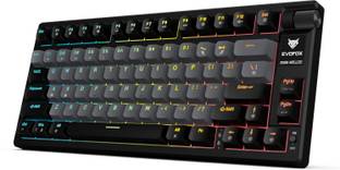 EVOFOX Ronin TKL RGB Mechanical Wireless Tenkeyless Gaming Keyboard Compatible with Desktop, Laptop, Mac