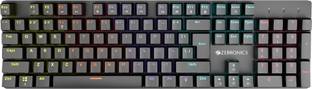 ZEBRONICS Zeb-Nitro Plus (ZEB-K4001M) Wired USB Standard Gaming Keyboard Compatible with Desktop, Laptop, Mac