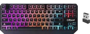 Offbeat DEXTER PRO Wireless Laptop-size Gaming Keyboard Compatible with Desktop, Laptop, Mac , with gaming mode ,multimedia_keys,Dexter Pro Wireless Gaming keyboard