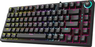 EVOFOX Katana X2 TKL Mechanical Wired USB Tenkeyless Gaming Keyboard Compatible with Desktop, Laptop, Mac multimedia_keys,Katana X2 TKL