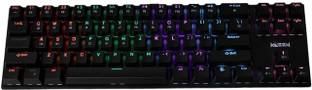 KOZEN Mechanical Gaming Keyboard | Rainbow Backlight & 70% Form Factor | 71 Keycaps Wired USB Handheld Gaming Keyboard Compatible with Desktop, Laptop, Mac