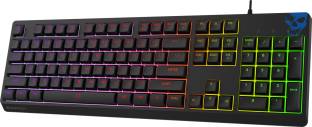 EVOFOX Deathray Prism RGB Silent Membrane Keys Wired USB Gaming Keyboard