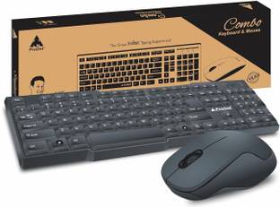 PRODOT ProSeries High-Performance USB Wired 3D Mouse & Keyboard Combo Wired USB Standard Gaming Keyboard Compatible with Desktop, Laptop, Mac stand support