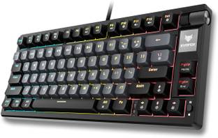 EVOFOX Ronin TKL RGB Mechanical Wired USB Tenkeyless Gaming Keyboard Compatible with Desktop, Laptop, Mac