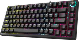 EVOFOX Katana X2 TKL Mechanical Wired USB Tenkeyless Gaming Keyboard Compatible with Desktop, Laptop, Mac multimedia_keys,Katana X2 TKL