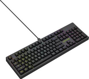 Archer Tech Lab ATL-K-LMBLDW1 Wired USB Standard Gaming Keyboard Compatible with Desktop, Laptop, Mac
