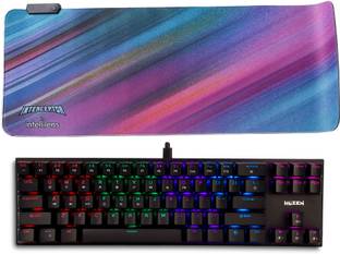 KOZEN 70% mechanical keyboard Wired USB Standard Gaming Keyboard Compatible with Desktop, Laptop, Mac