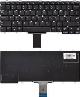 TecSone Keyboard for Latitude E3340, E5450, E7470 Series Wireless Standard Laptop Keyboard Compatible ...