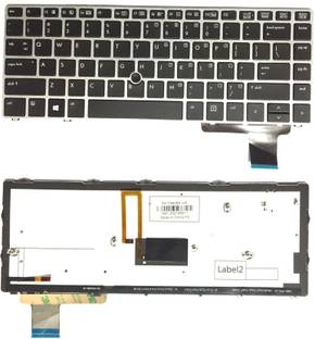 SOLUTIONS-365 COMPATIBLE HP 9470M WITH MOUSE WITH BACKLIT BLACK US Internal Laptop-size Laptop Keyboard Compatible with Desktop, Laptop, Mac