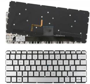 SOLUTIONS-365 COMPATIBLE HP 13AB SILVER WITH BACKLIT US Internal Laptop-size Laptop Keyboard