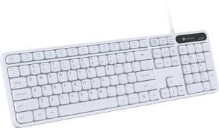 Portronics Ki-Pad 3 USB Wired Keyboard, Noise-free Typing, Large Keys, Function Hotkeys Wired USB Handheld Laptop Keyboard Compatible with Desktop, Laptop, Mac stand support,multimedia_keys,Ki-Pad 3 USB Wired Keyboard, Noise-free Typing, Large Keys, Function Hotkeys