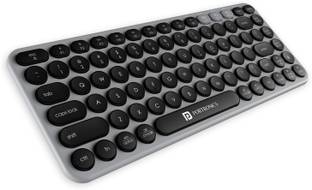 Portronics POR 375 Bluetooth, Wireless Handheld Multi-device Keyboard Compatible with Desktop, Laptop, Mac Bubble 2.0