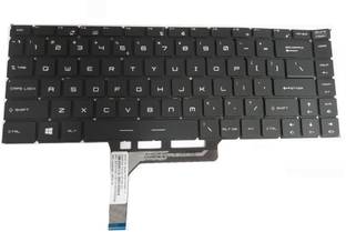 SOLUTIONS-365 COMPATIBLE FOR MSI GS65 GS65VR P65 WP65 WS65 PS63 GF63 BLACK WITH BACKLIT Internal Lapto...