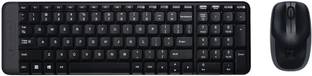 Logitech MK220 Mouse & Keyboard Combo Wireless Standard Laptop Keyboard Compatible with Desktop, Laptop, Mac stand support,multimedia_keys,MK220 Mouse & Keyboard Combo