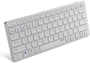 RAPOO E9050G White 19985 Bluetooth Laptop Keyboard