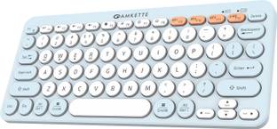 AMKETTE Optimus 4 in 1 Compact Bluetooth, Wireless Handheld Laptop Keyboard Compatible with Desktop, Laptop, Tablet, iPad, Mac