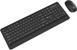 Portronics POR-1658 / Key5 / Silent Mouse & Combo Wireless Standard Laptop Keyboard Compatible with Desktop, Laptop, Mac multimedia_keys,Key5 Combo