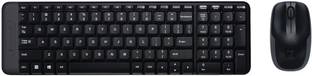 Logitech MK220 Mouse & Keyboard Combo Wireless Standard Laptop Keyboard Compatible with Desktop, Laptop, Mac stand support,multimedia_keys,MK220 Mouse & Keyboard Combo