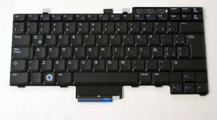 TECHCLONE Part No Uk717 for Latitude E5400 E5410 E5500 E5510 M2400 M4400 M4500 Wireless Laptop-size Laptop Keyboard