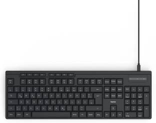 Hama CK-200 detachable keyboard with five year warranty Wired USB Standard Laptop Keyboard Compatible with Desktop, iPad, Laptop