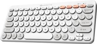 AMKETTE Optimus 4 in 1 Compact Bluetooth, Wireless Handheld Laptop Keyboard Compatible with Desktop, Laptop, Tablet, iPad, Mac