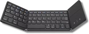 OpenUp Foldable Keyboard with Touchpad Wireless, Bluetooth Handheld Multi-device Keyboard