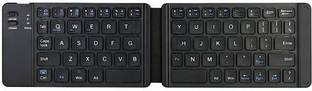 MILLENNIUM TECHNOLOGY Folding Bluetooth Keyboard Bluetooth Handheld Multi-device Keyboard Compatible with Desktop, Laptop, Mac