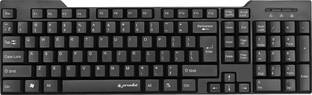 PRODOT ProSeries KB-247s USB Wired Keyboard I Plug & Play Technology I 104 Keys I Wired USB Standard Multi-device Keyboard Compatible with Desktop, Laptop, Mac
