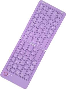 ELECTRO WOLF PFK1 Wireless Standard Multi-device Keyboard Compatible with Laptop