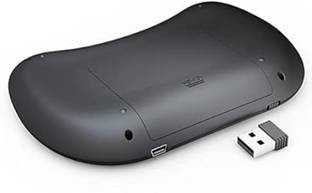 ROAR BGF_859A_Mini Wireless Keyboard with Light with Attach, Mouse for pc, Tablets Wireless Thumb-size Multi-device Keyboard Compatible with Desktop, Laptop, Mac