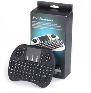 ROAR BGF_868A_Mini Wireless Keyboard with Light with Attach, Mouse for pc, Tablets Wireless Thumb-size Multi-device Keyboard Compatible with Desktop, Laptop, Mac