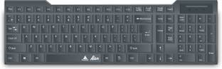 PRODOT QWERTY Keyboard with Low Profile Keys for Windows, Mac, PC, Laptop (KB-Alive) Wired USB Standard Multi-device Keyboard Compatible with Desktop, Laptop, Mac stand support,KB-Alive
