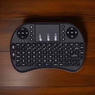 Clairbell I73_Hard key Mini Home Theater Keyboard: Touchpad Included Smart Connector Handheld Multi-device Keyboard Compatible with Desktop, Laptop, Mac
