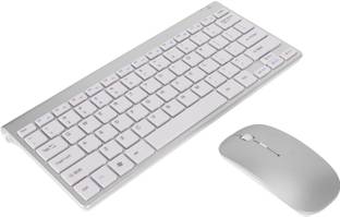 SOCHEP Wireless Keyboard and Mouse Combo, Slim Wireless Computer Keyboard, Ergonomic Wireless Standard Multi-device Keyboard Compatible with Desktop, Laptop, Mac