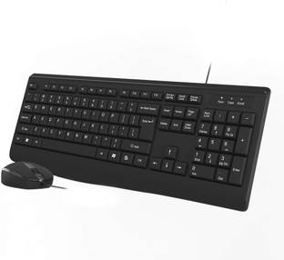 ASTRUM Wireless Keyboard + Mouse Deskset - KW270 Wireless Standard Multi-device Keyboard Compatible with Desktop, Laptop, Mac