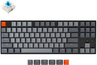 Keychron K8 Wireless Mechanical Keyboard | RGB | Plastic frame | TKL Wired USB, Wired USB, Wireless Tenkeyless Multi-device Keyboard