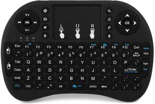 ROCKTECH Wireless Mini Keyboard with Touchpad and LED Backlight Wireless Standard Multi-device Keyboard Compatible with Desktop, Laptop, Mac Easy to Use,Plug and Play,Quick, Comfy Durable body