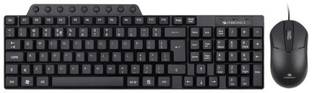 ADF JUDWAA 555 COMBO Wired USB Standard Multi-device Keyboard Compatible with Desktop, Laptop, Mac