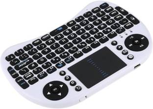 Clairbell BGF_864A_Mini Wireless Keyboard with Light with Attach, Mouse for pc, Tablets Wireless Thumb-size Multi-device Keyboard Compatible with Desktop, Laptop, Mac Easy to Use,Plug and Play,Quick, Comfy Durable body