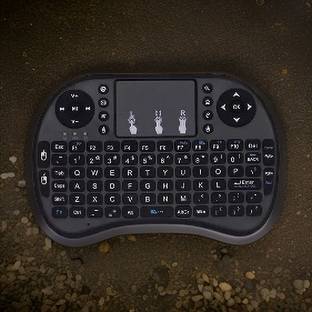YAROH P34_Hard key Mini Home Theater Keyboard: Touchpad Included Smart Connector Handheld Multi-device Keyboard Compatible with Desktop, Laptop, Mac